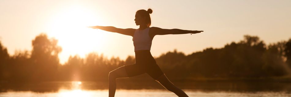 Aktiv mit MS beim Online Yoga