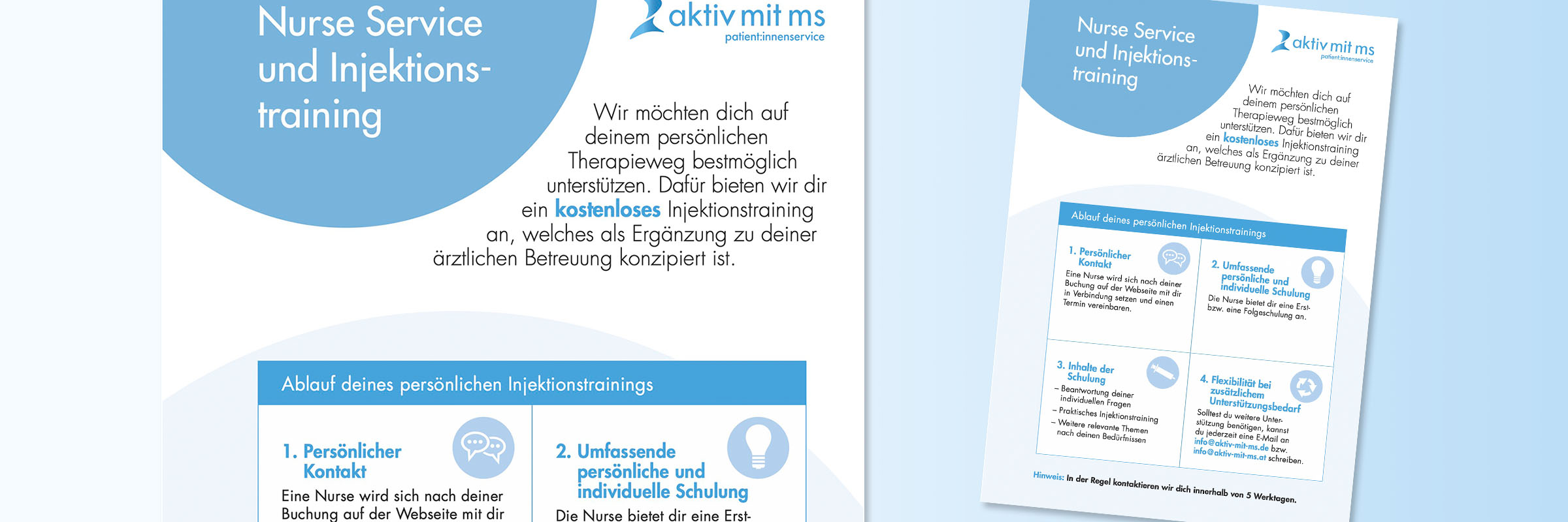 Nurse-Service & Injektionstraining